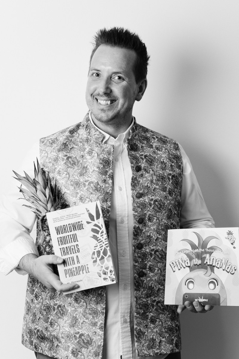 Author portrait for press and book use, London